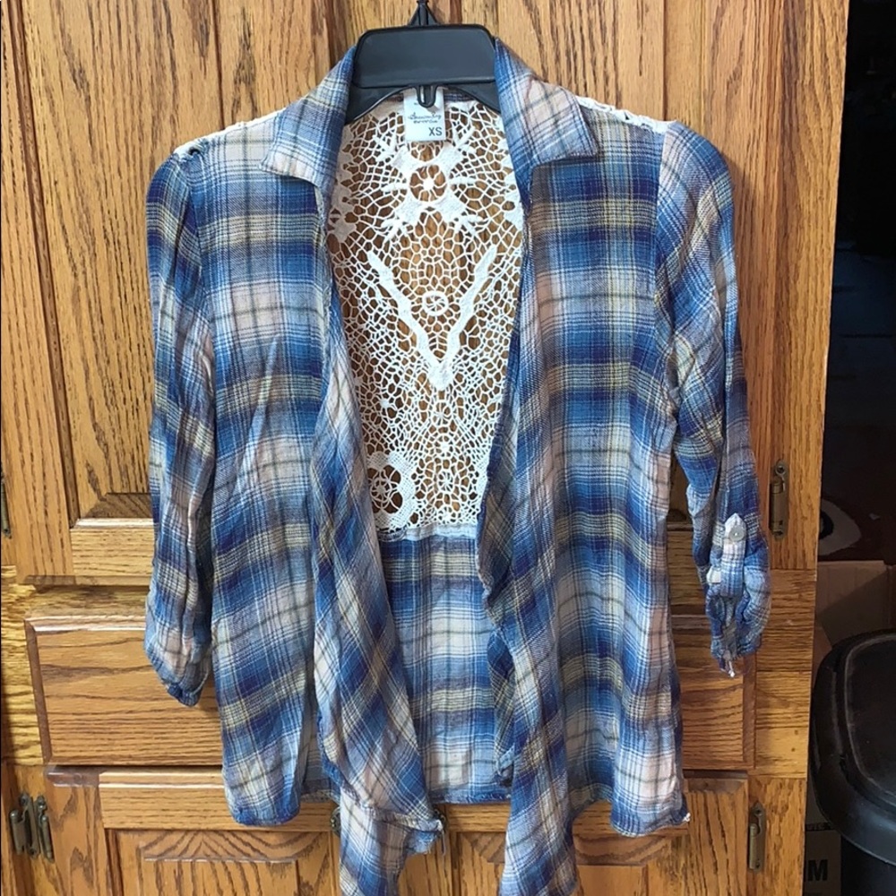 Open sweater